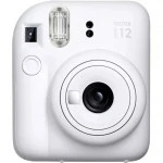 Фотоаппарат FUJIFILM INSTAX MINI 12 BUNDLE СLEAR CASE + L20PK (CLAY WHITE) N0000004008