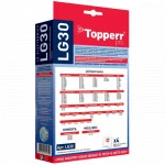 Аксессуар Topperr Пылесборники LG30 сверхпрочные нетканые (4пылесбор.) (1фильт.) 1408