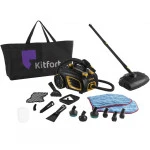 KITFORT КТ-932 черный/оранжевый (Пароочиститель, 1500 Вт)