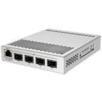 Коммутатор Mikrotik CRS305-1G-4S+IN 1000 Base-TX (1000 мбит/с), 4 SFP порта