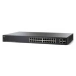 Коммутатор Cisco SG220-26P SG220-26P-K9-EU 1000 Base-TX (1000 мбит/с), 2 SFP порта