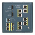 Коммутатор Cisco IE 3000 Switch IE-3000-8TC (100 Base-TX (100 мбит/с), 2 SFP порта)