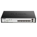 Коммутатор D-link DGS-1100-10MPP/C1A 32508 1000 Base-TX (1000 мбит/с), 2 SFP порта