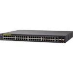 Коммутатор Cisco SG350-52P-K9-EU 1000 Base-TX (1000 мбит/с), 2 SFP порта