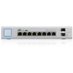 Коммутатор Ubiquiti UniFi US-8-150W US-8-150W-EU (1000 Base-TX (1000 мбит/с), 2 SFP порта)