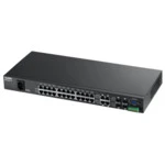 Коммутатор Zyxel MES3500-24S MES3500-24S-EU01V1F (100 Base-TX (100 мбит/с), 4 SFP порта)
