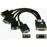 Кабель интерфейсный Matrox CAB-L60-4XAF (DVI - D-SUB (VGA) x4)