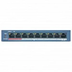 Коммутатор Hikvision DS-3E0109P-E/M(B) 100 Base-TX (100 мбит/с)