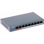 Коммутатор Hikvision DS-3E0109P-E/M(B) 100 Base-TX (100 мбит/с)