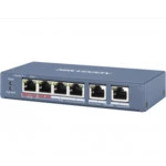 Коммутатор Hikvision DS-3E0106HP-E (100 Base-TX (100 мбит/с))