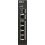 Коммутатор Dahua DH-PFS3106-4T 100 Base-TX (100 мбит/с), 1 SFP порт