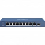 Коммутатор Hikvision DS-3E0510P-E/M 1000 Base-TX (1000 мбит/с), 1 SFP порт