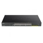 Коммутатор D-link DGS-1250-28XMP/A1A (1000 Base-TX (1000 мбит/с), 4 SFP порта)