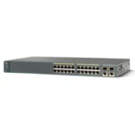 Коммутатор Cisco Catalyst 2960 Plus 24PC-S WS-C2960R+24PC-S (100 Base-TX (100 мбит/с), 2 SFP порта)