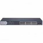 Коммутатор Hikvision DS-3E0526P-E/M 1000 Base-TX (1000 мбит/с), 2 SFP порта