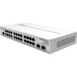 Коммутатор Mikrotik CRS326-24G-2S+IN 1000 Base-TX (1000 мбит/с), 2 SFP порта