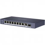 Коммутатор Hikvision DS-3E0510HP-E 1000 Base-TX (1000 мбит/с), 1 SFP порт