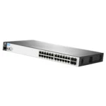 Коммутатор HPE 2530-24G-PoE J9773A (1000 Base-TX (1000 мбит/с), 4 SFP порта)