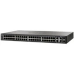 Коммутатор Cisco Small Business SG300-52 SRW2048-K9-EU 1000 Base-TX (1000 мбит/с), 2 SFP порта
