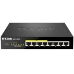 Коммутатор D-link DGS-1008PE1A 8G 4PoE 80W1 DGS-1008P/E1A (1000 Base-TX (1000 мбит/с))