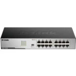 Коммутатор D-link DGS-1016D/I1A 1000 Base-TX (1000 мбит/с)
