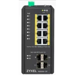 Коммутатор Zyxel RGS200-12P 1000 Base-TX (1000 мбит/с), 4 SFP порта