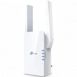 Усилитель сигнала Wi-Fi TP-Link RE605X 10/100/1000 Base-TX (1000 мбит/с), Wi-Fi 6 (802.11a / b / g / n / ac / ax), с внешней антенной