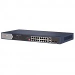 Коммутатор Hikvision DS-3E0520HP-E (1000 Base-TX (1000 мбит/с), 2 SFP порта)