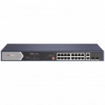 Коммутатор Hikvision DS-3E0520HP-E (1000 Base-TX (1000 мбит/с), 2 SFP порта)