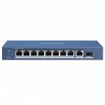 Коммутатор Hikvision DS-3E0510P-E 1000 Base-TX (1000 мбит/с), 1 SFP порт