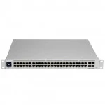 Коммутатор Ubiquiti UniFi Switch PRO 48 PoE USW-Pro-48-POE-EU (1000 Base-TX (1000 мбит/с), 4 SFP порта)