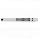 Коммутатор Ubiquiti USW-24-POE USW-24-POE-EU (1000 Base-TX (1000 мбит/с), 2 SFP порта)