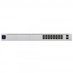 Коммутатор Ubiquiti USW-16-POE-EU (1000 Base-TX (1000 мбит/с), 2 SFP порта)