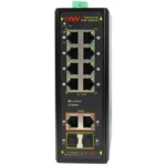 Коммутатор ONV IPS31108PFB (100 Base-TX (100 мбит/с), 2 SFP порта)