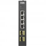 Коммутатор D-link DIS-100G-6S DIS-100G-6S/A1A (1000 Base-TX (1000 мбит/с), 2 SFP порта)