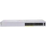 Коммутатор Cisco CBS110-24PP-EU (1000 Base-TX (1000 мбит/с), 2 SFP порта)