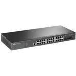 Коммутатор TP-Link TL-SG3428X TL-SG3428X(UN) 1000 Base-TX (1000 мбит/с), 4 SFP порта