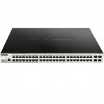 Коммутатор D-link DGS-1210-52P/ME/B1A 1000 Base-TX (1000 мбит/с), 4 SFP порта