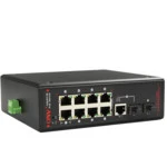 Коммутатор ONV PoE индустриальный управляемый 8-портовый IPS31108PFM 100 Base-TX (100 мбит/с), 1 SFP порт