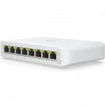 Коммутатор Ubiquiti USW-Lite-8-POE-EU (1000 Base-TX (1000 мбит/с))