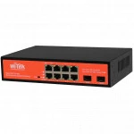 Коммутатор Wi-Tek WI-PS310GF (1000 Base-TX (1000 мбит/с), 2 SFP порта)