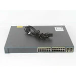 Коммутатор Cisco Catalyst 2960-Plus WS-C2960+24LC-L (100 Base-TX (100 мбит/с), 2 SFP порта)