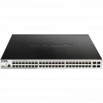Коммутатор D-link DGS-1210-52MP/ME/B2A (1000 Base-TX (1000 мбит/с), 4 SFP порта)