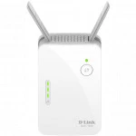 Усилитель сигнала Wi-Fi D-link DAP-1620/RU/B1A (10/100/1000 Base-TX (1000 мбит/с), Wi-Fi 5 (802.11a/ b/ g/ n/ ac), с внешней антенной)