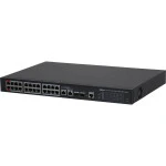 Коммутатор Dahua DH-PFS4226-24GT2GF-240 (1000 Base-TX (1000 мбит/с), 2 SFP порта)