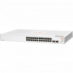 Коммутатор HPE Instant On 1830 24G 2SFP JL812A (1000 Base-TX (1000 мбит/с), 2 SFP порта)
