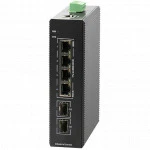 Коммутатор BDCOM IES200-V25-2S4P 1000 Base-TX (1000 мбит/с), 2 SFP порта