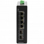Коммутатор BDCOM IES200-V25-2S4T 1000 Base-TX (1000 мбит/с), 2 SFP порта