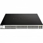Коммутатор D-link DGS-1210-52MPP/E2A 1000 Base-T (1000 мбит/с), 4 SFP порта