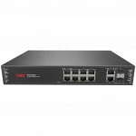 Коммутатор ONV POE31128PF (100 Base-TX (100 мбит/с), 2 SFP порта)